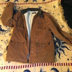 Altamont corduroy/sherpa skateboarding jacket